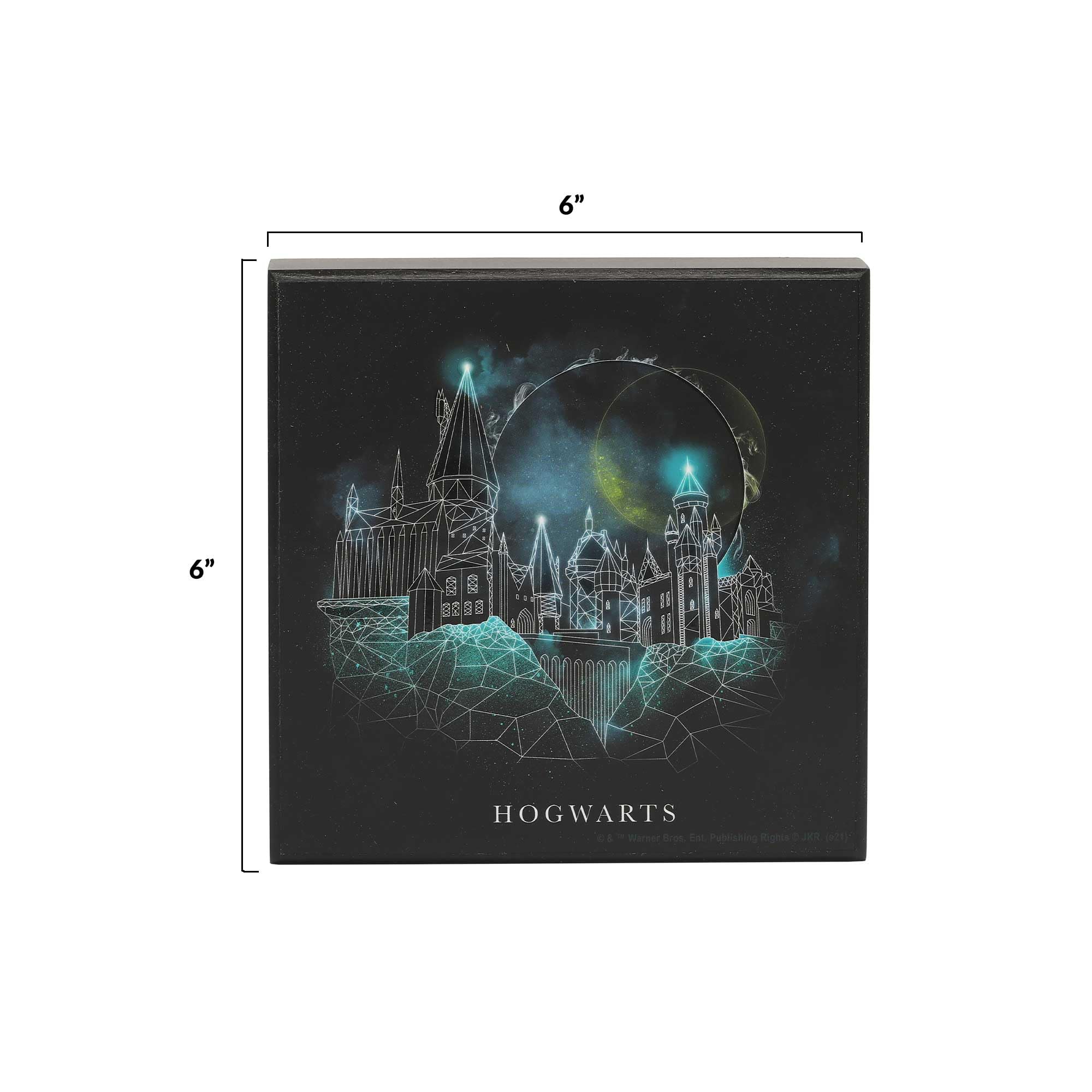 Amazon.com: Harry Potter Hogwarts Wood Block Decor - Harry