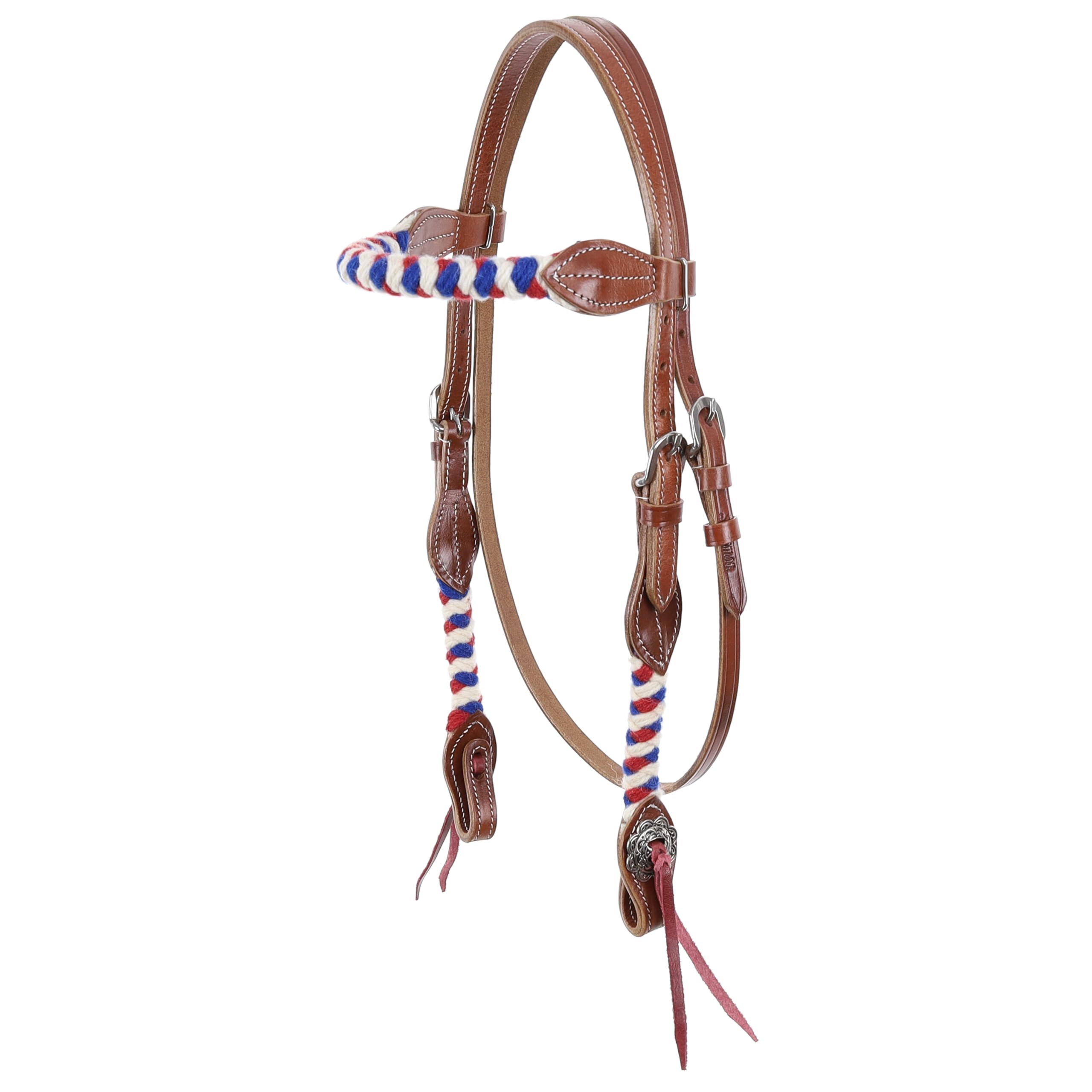 Showman Glory Mohair Browband Headstall & Breast Collar Set