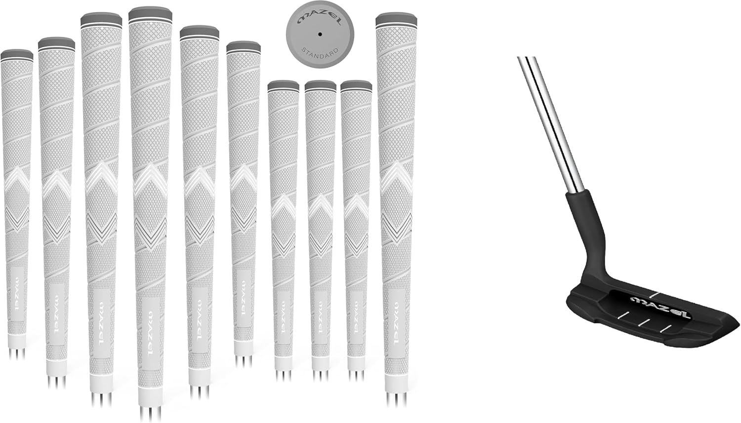 MAZEL Golf Grip & Golf Clubs,Bundle of 2