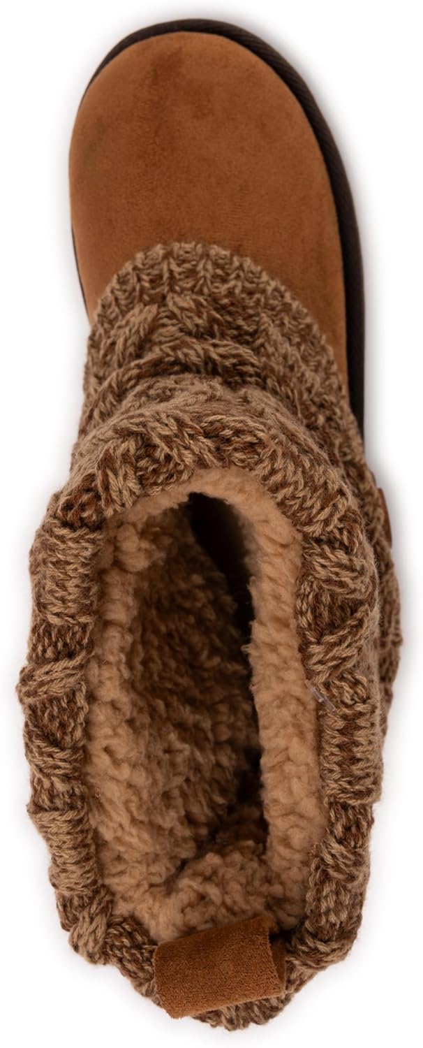 MUK LUKS Women's Laurel Boot, Brown, 9 - Image 5