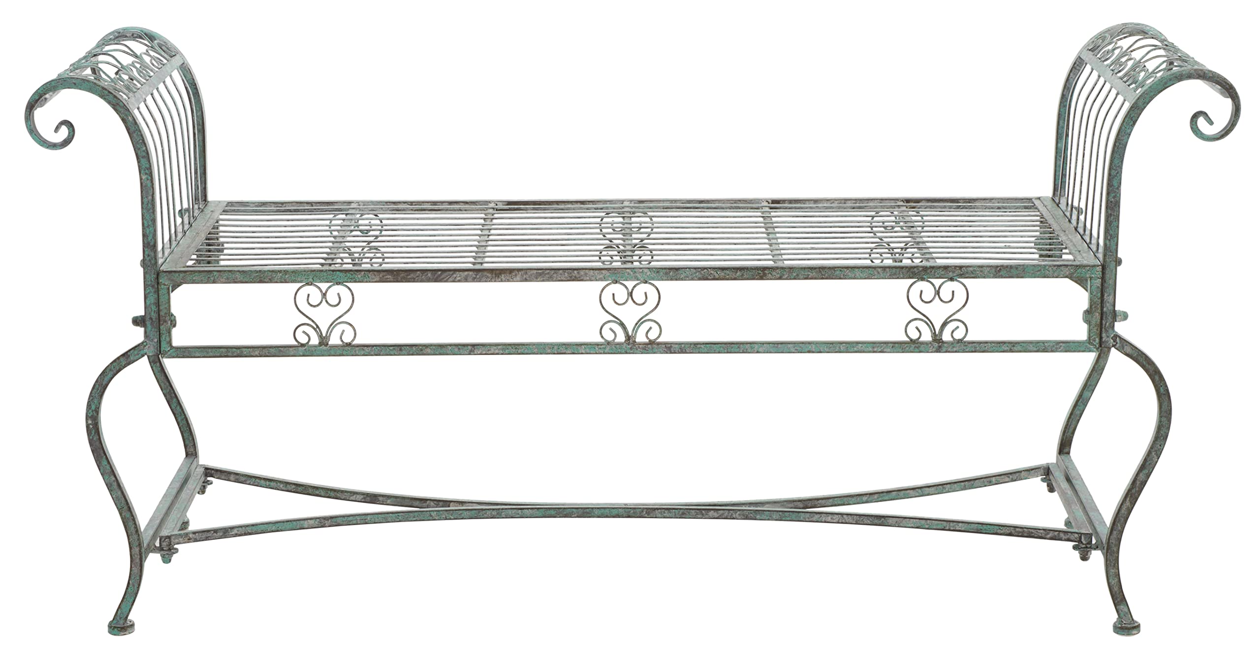 SAFAVIEH Brielle Victorian Scroll Bench