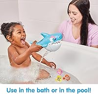 Vista 3 de Kidoozie Splish 'n Splash - Tiburón mordedor, juguete de bañera para niños a partir de 2 años