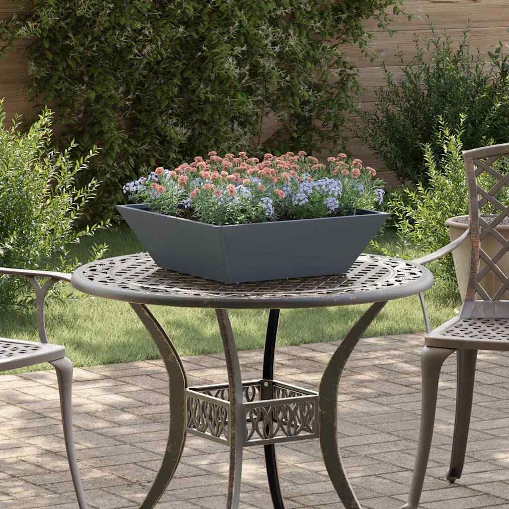 Nqyjm Blumenkasten fr den Garten, 5 Stck, Anthrazit, 50 x 50 x 15 cm, fr  den Auenbereich, Terrasse, Garten, Balkon: Amazon.de: Garten