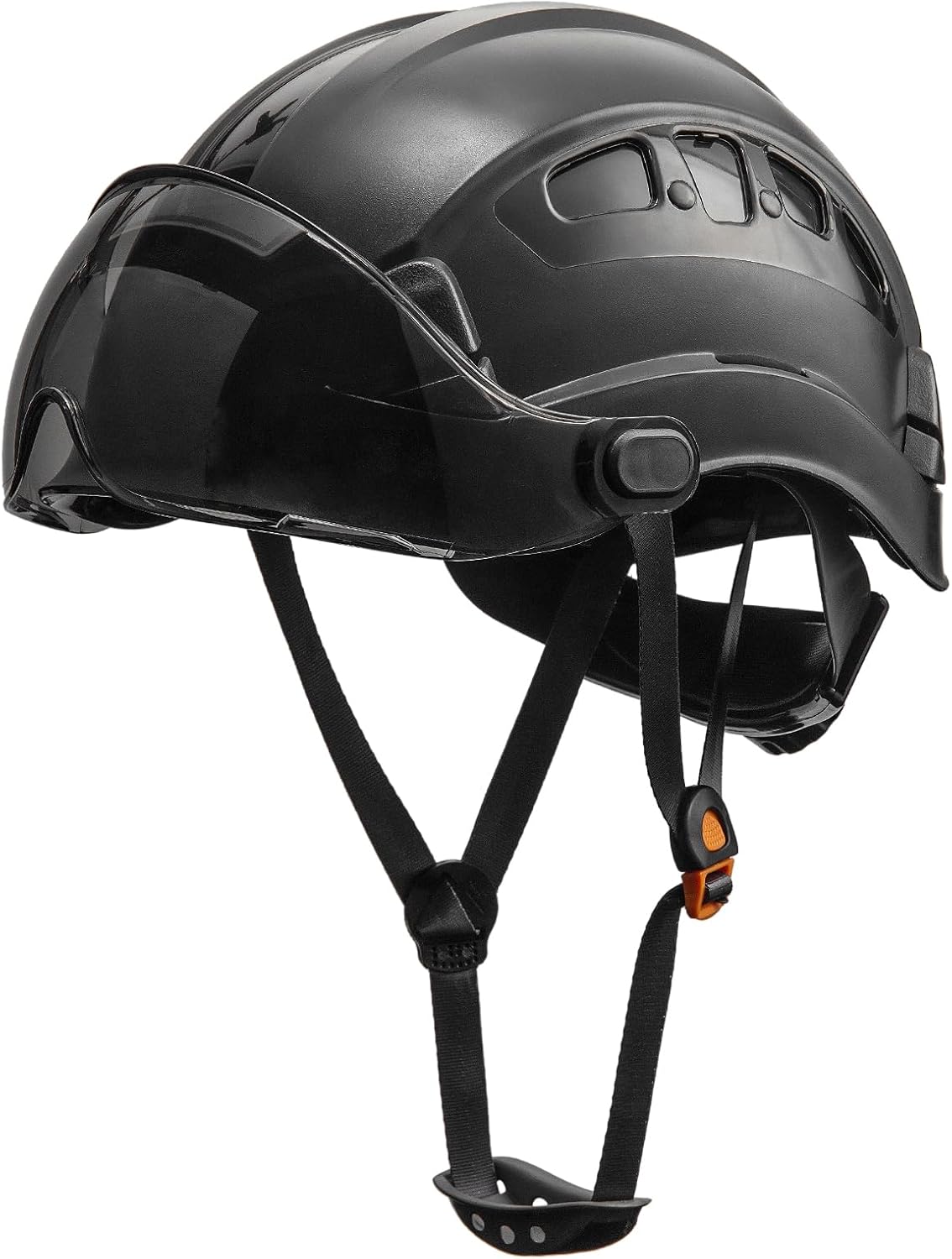 LOHASWORK Safety Hard Hat with Visor ABS Hard Hat with Chin Strap