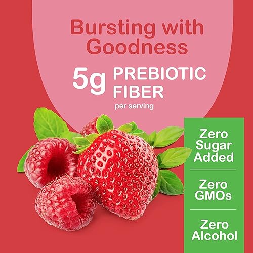 Miniatura 7 de Yum-Vs - Gomitas de fibra prebiótica para adultos y niños - Suplemento de fibra de goma de ayuda digestiva de 0.18 oz - Suplemento diario de fibra