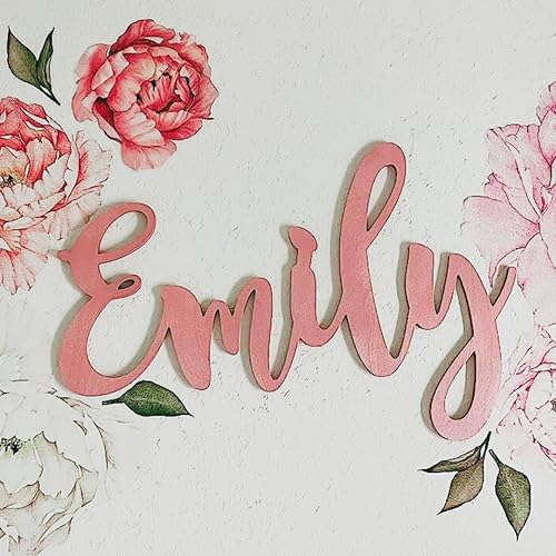 Miniatura 3 de Wooden Custom Name Sign, Nursery Name Sign, Family Name Signs, Choice of Size & Fonts!