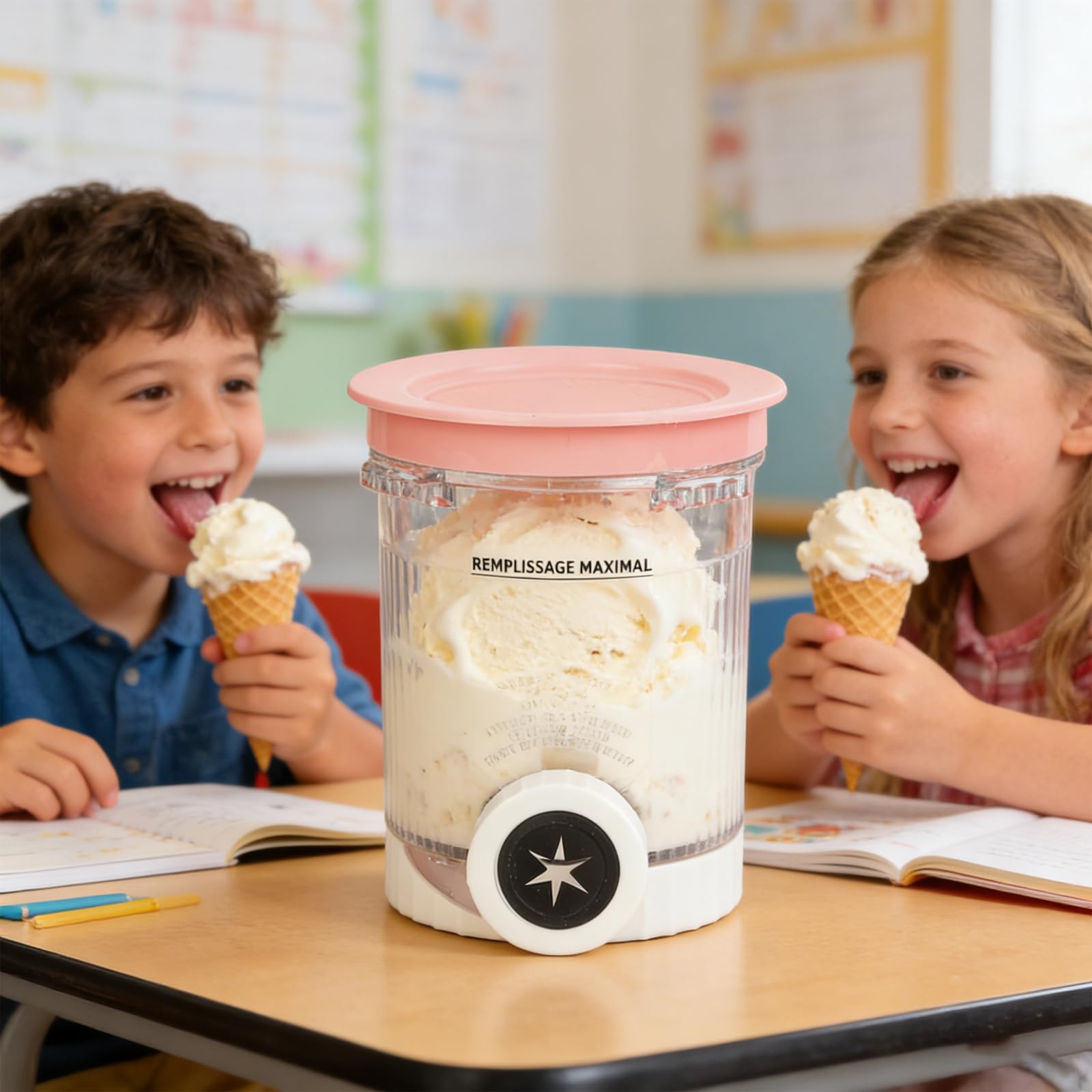 Hejo 4 stuks pot voor Ninja Ice Cream Swirl, 480 ml container voor