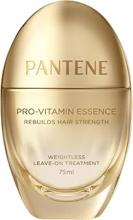 Pantene Pro-Vitamin Essence, Daily Repair Mist, Weightless Leave-On Treatment Strengthens & Rebuilds Damaged Hair, Reduces Breakage, 2.5 Fl Oz