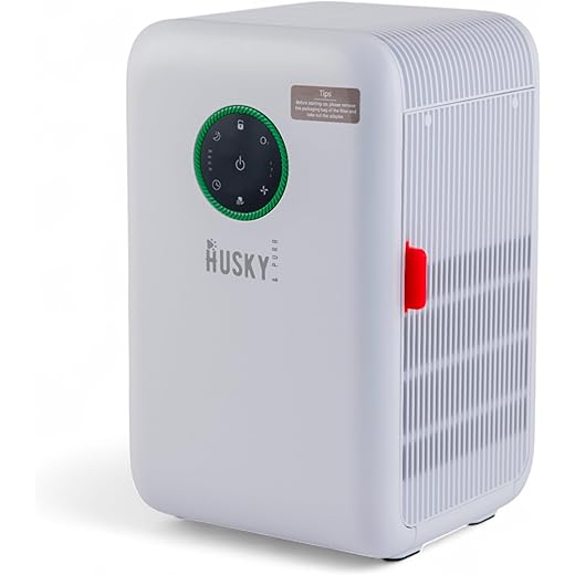 Husky & Purr Pet Air Purifier for Pet Hair Pet Odour Elimina