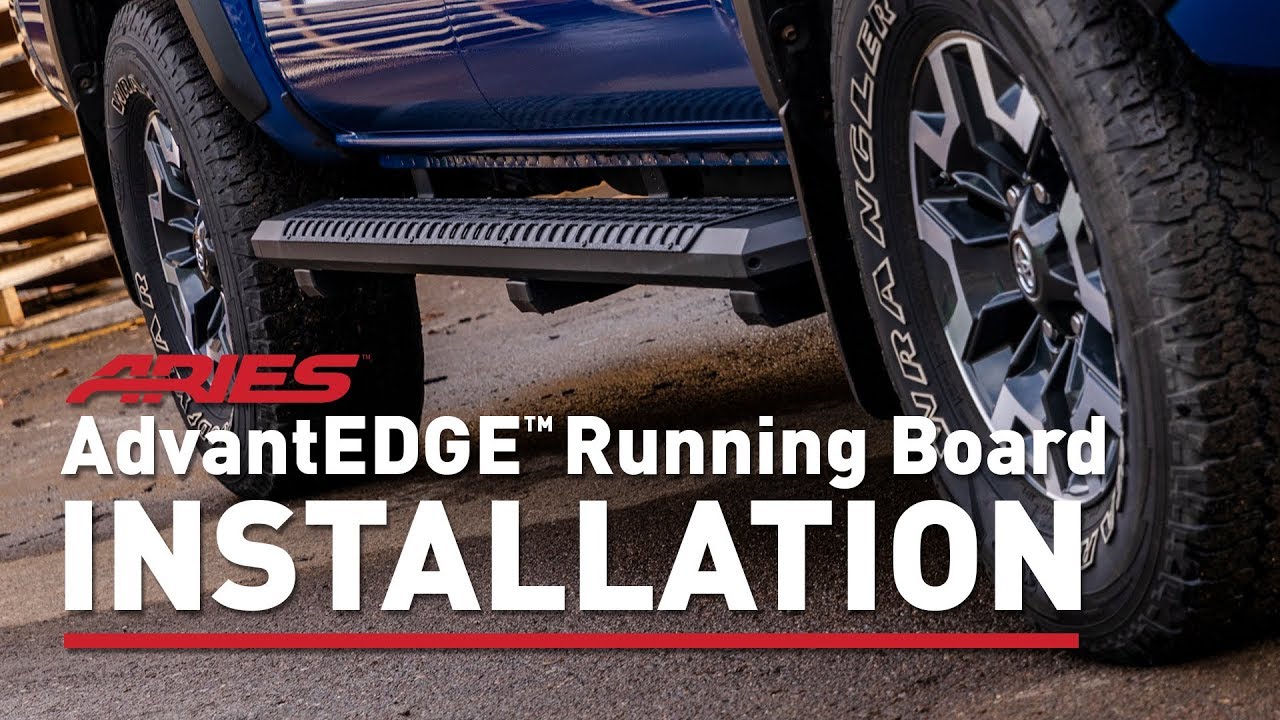Amazon.com: ARIES 2556006 AdvantEDGE Black Aluminum 85-Inch Truck