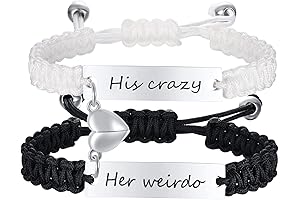 Long Distance Matching Relationship Bracelets for Couples