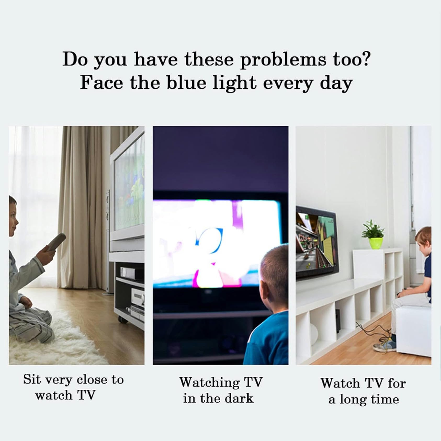 Protection D'Écran Pour Téléviseurs De 32 À 75 Pouces : Filtre Anti-Lumière Bleue Et Anti-Reflets, Réduit La Fatigue Oculaire, Film De Protection Ultra-Transparent Pour Écrans Lcd, Led, Oled, Qled 4K