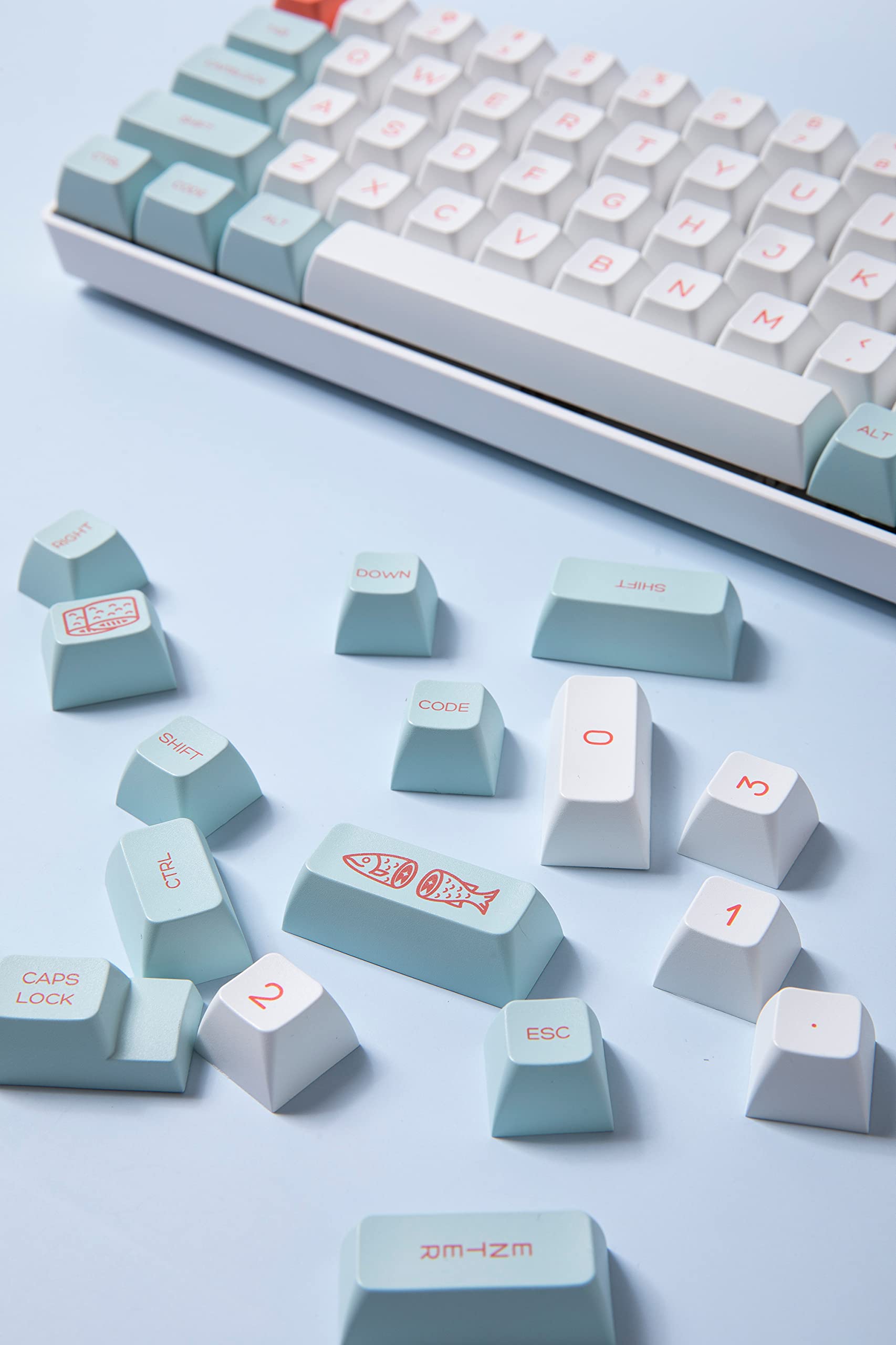 Amazon | カスタムキーキャップコレクション、XDA Profile Dye-Sub PBT