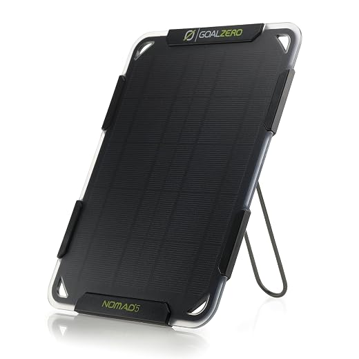 Goal Zero Nomad 5 Lightweight Solar Charger