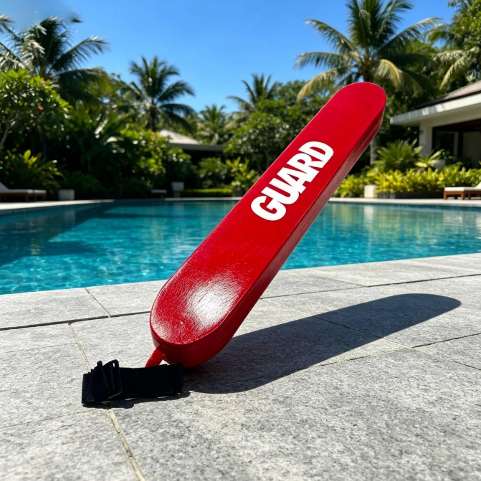 kowaku Flotador Salvamento con Correa Ligero Tubo Salvamento Portátil para Socorristas, Piscinas