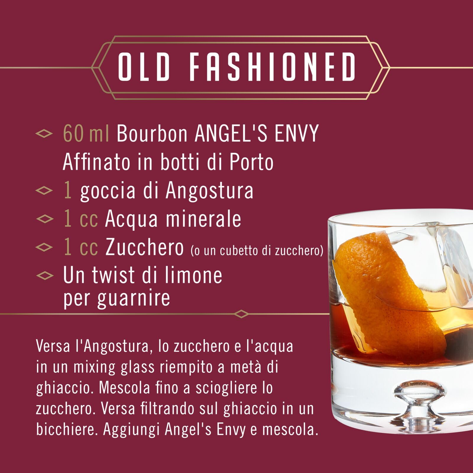 ANGEL’S ENVY Kentucky Straight Bourbon Whisky, 43,3% Vol., 70 cl / 700 ml, affinato in botti di Porto, Note di vaniglia e noci tostate