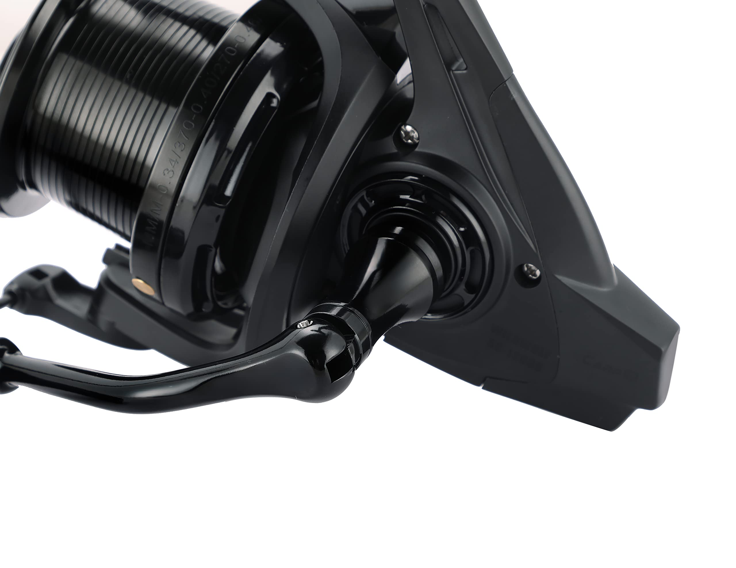 CarpOn SC-14000 Moulinet de pêche à la carpe Noir Ratio 4,7:1