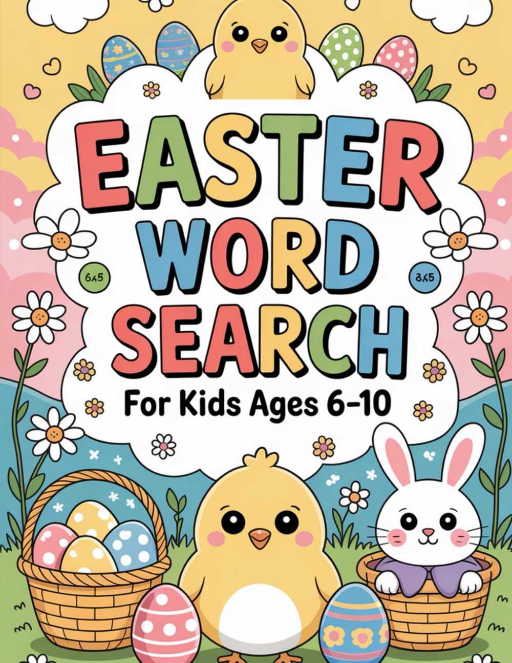 Easter Word Search For Kids Ages 6-10: Curated Puzzle Experience Book (Easter Word Search Collection)