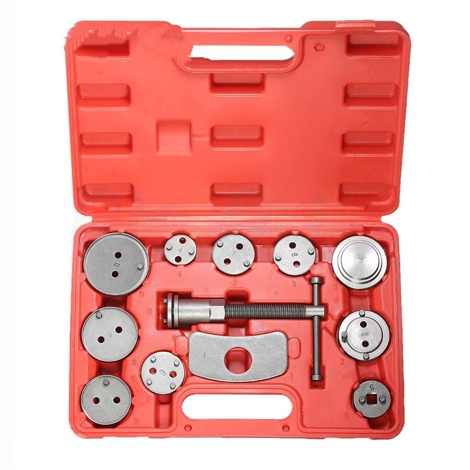 cojinete de leva Compatible con herramientas de reparación garaje | Compresor de pistón de freno trasero de viento, pinza de freno de disco de coche Universal, 22 Uds.(12pcs)