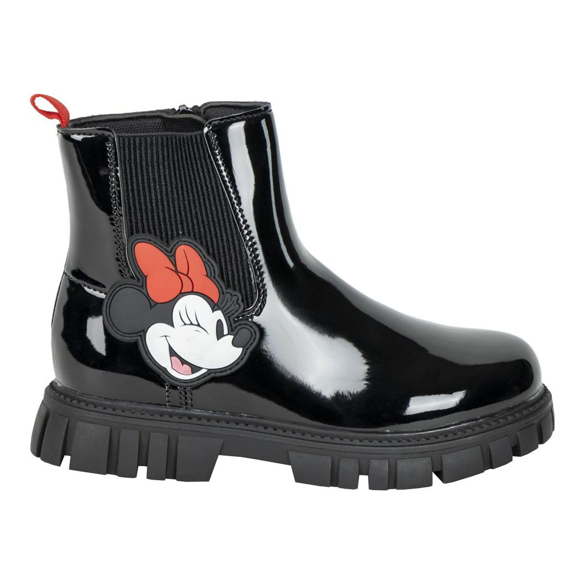 CERDÁ LIFE'S LITTLE MOMENTS Casual Boots TPR Minnie, Rain Unisex Kids, Black/White, 33 EU