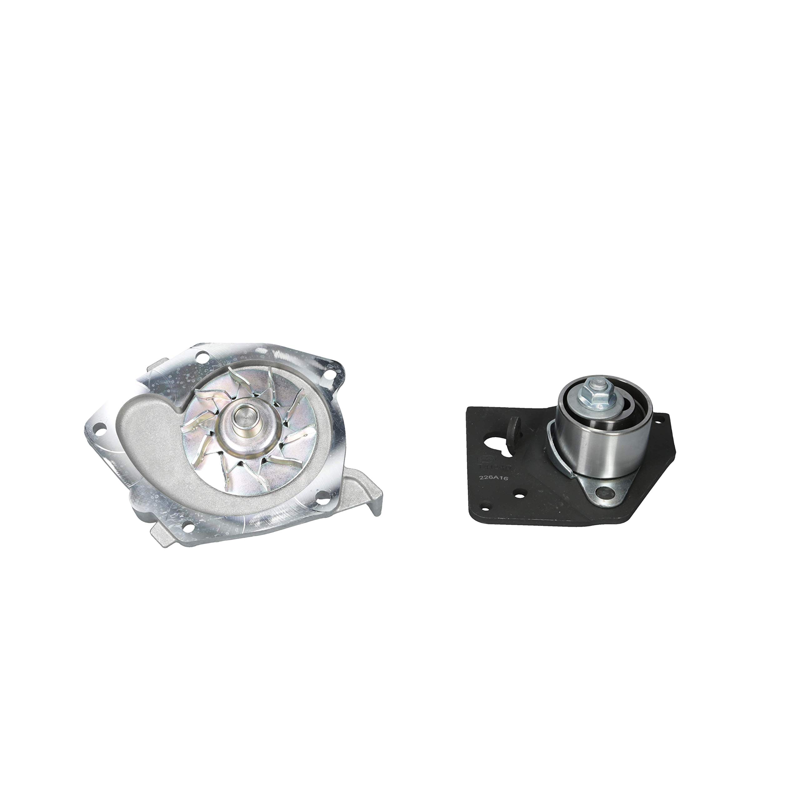 Kit Courroie Distribution GATES PowerGrip + Pompe à Eau KP15552XS | Pour Moteur, Noir | Qualité Première Monte