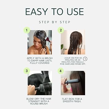 Kerazon Buriti Liss Brazilian Smoothing Treatment, One-Step Formula, 4 fl oz