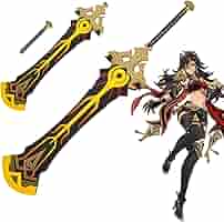 Amazon.co.jp: 原神 ディシア コスプレ道具 武器 刀剣 葦海信標