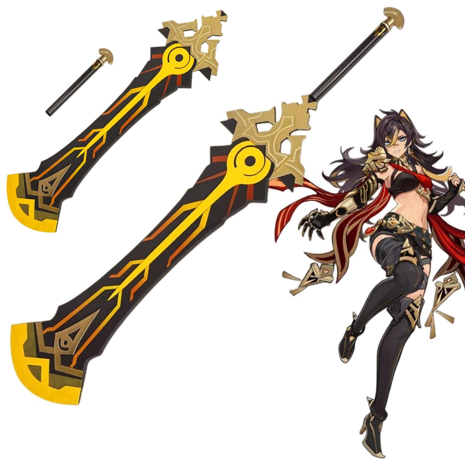 原神　葦海の標　コスプレ武器 Amazon.co.jp: 【Sanjucos】 ディシア コスプレ 葦海の標 武器