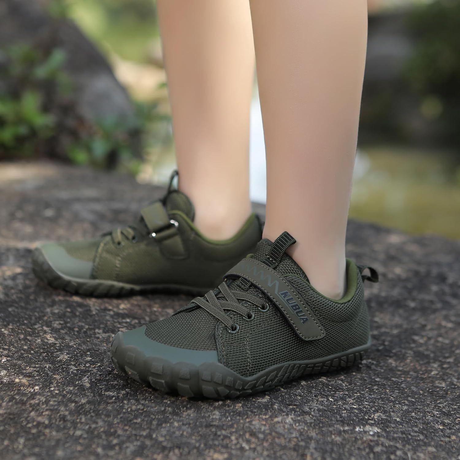 KUBUA Kids Barefoot Shoes Boys Girls Sneakers Naturally Splay Shoes Toddler Little Big Kid - Image 8