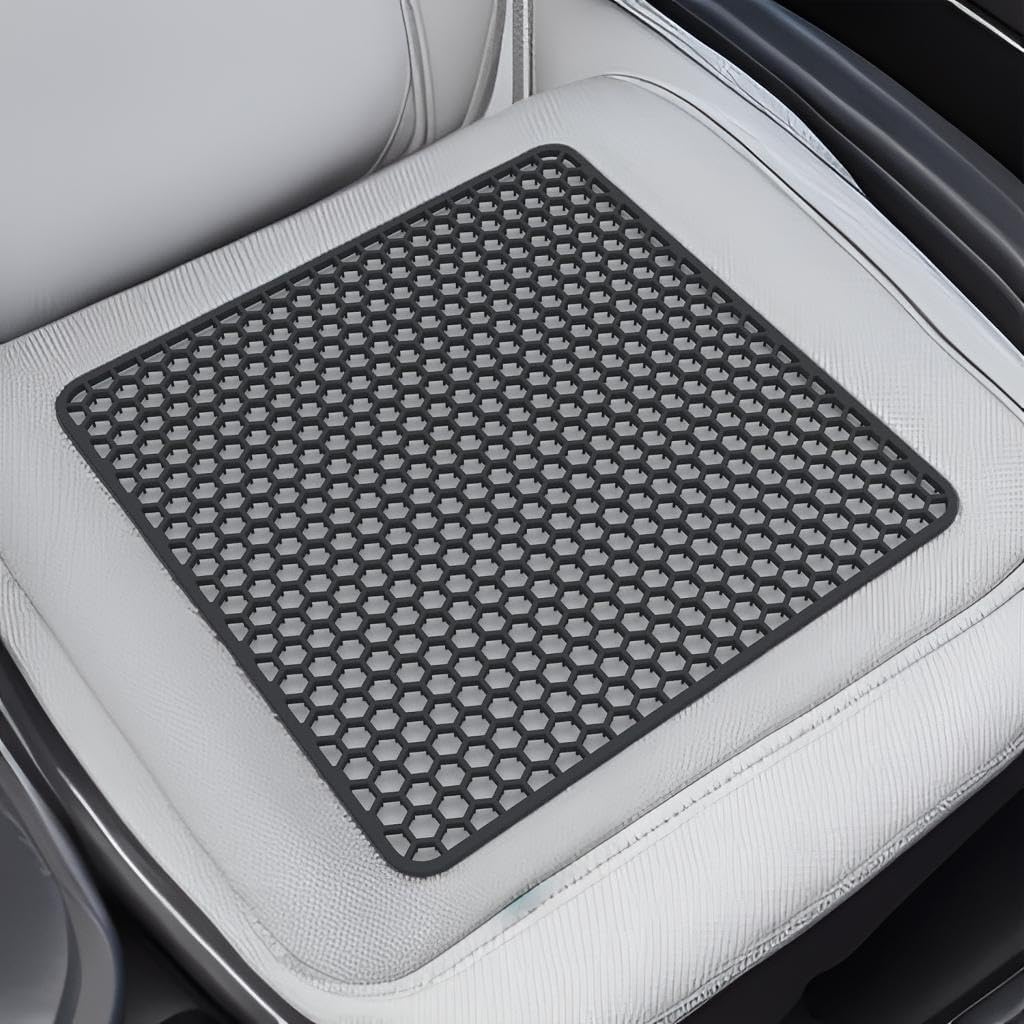 Light Seat Cushions, 2 Pack Multifunction Chair Pads for Office Chair, Home & Car, Non-Slip Honeycomb Chair Cushion Soft & Breathable