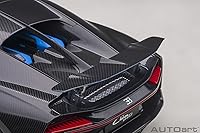 Vista 14 de Autoart 2019 Bugatti Chiron Sport French Racing Blue y Carbon 1/18 Model Car