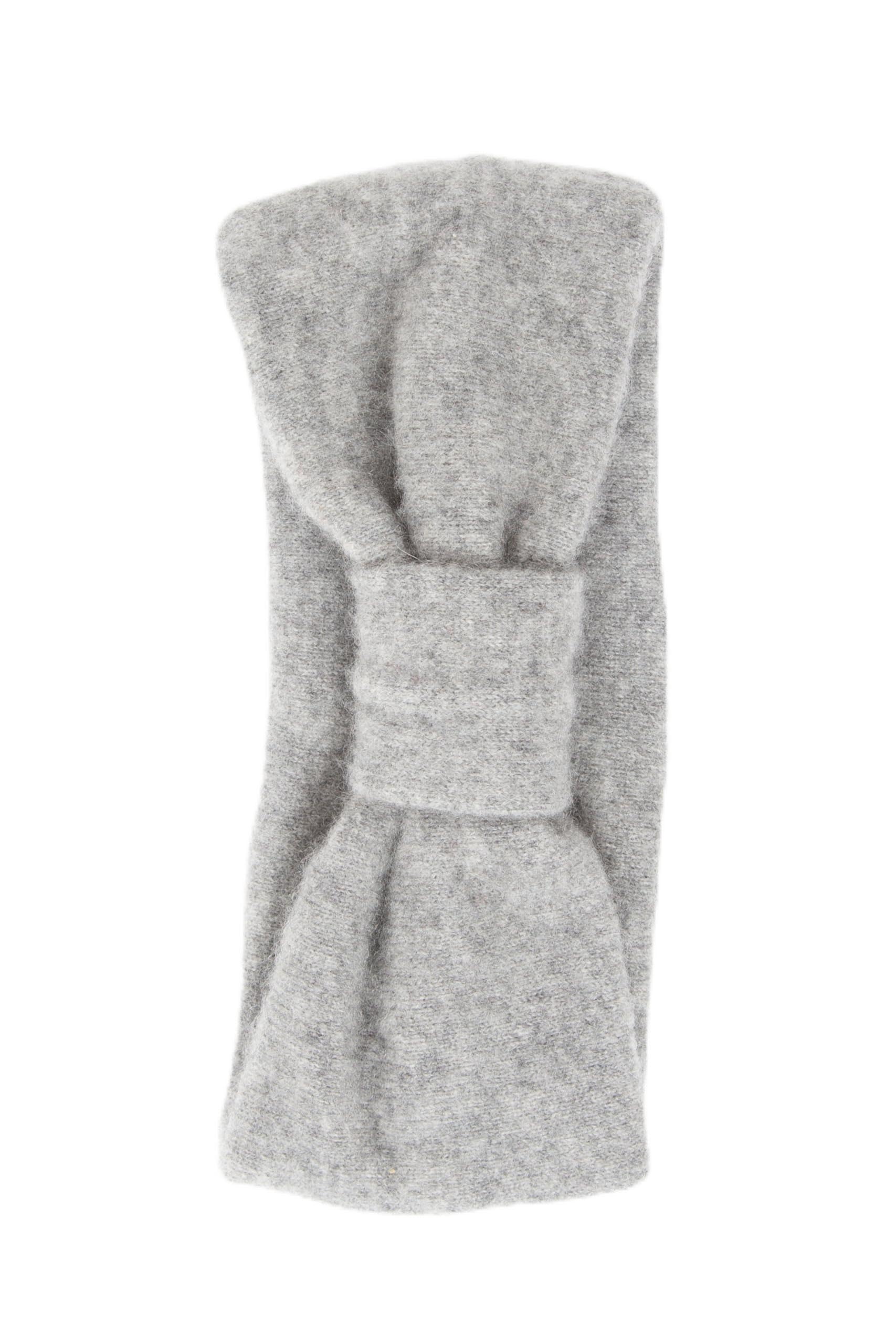 Turtle Doves 100% Recycled Cashmere Headband (Grey)