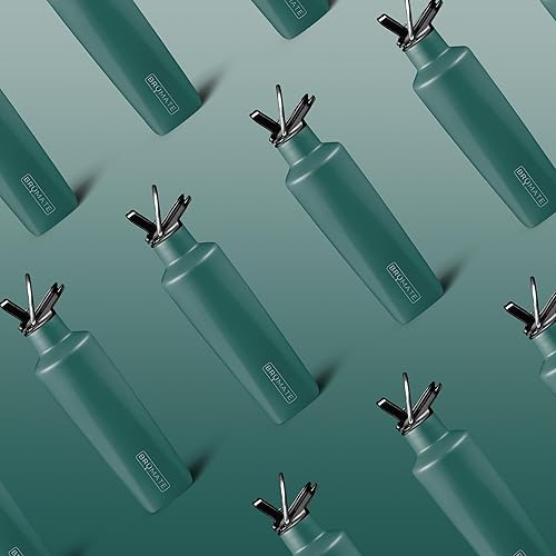 Miniatura 3 de BrüMate ReHydration - Mini botella de agua para niños, botella de agua aislada 100% a prueba de fugas para niños con pajilla, cantimplora de agua