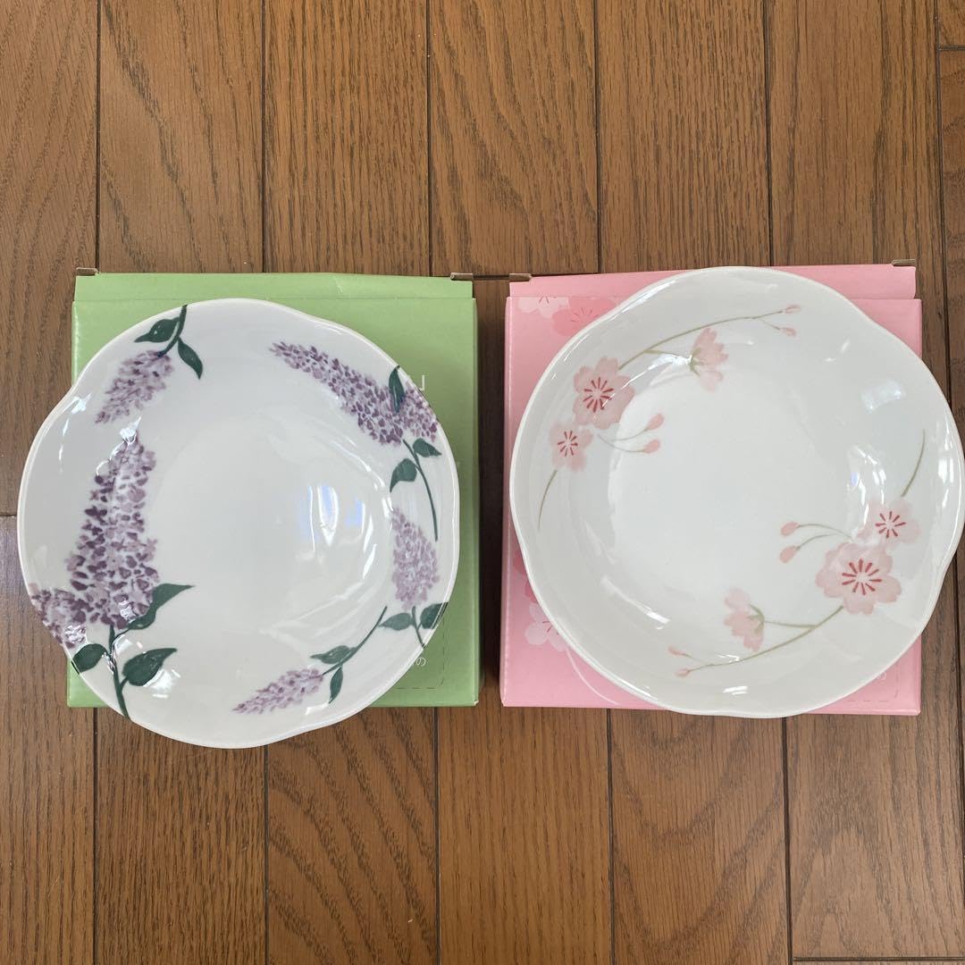 Amazon | たち吉 花絵皿 桜 ライラック 日糧製パン ホビー