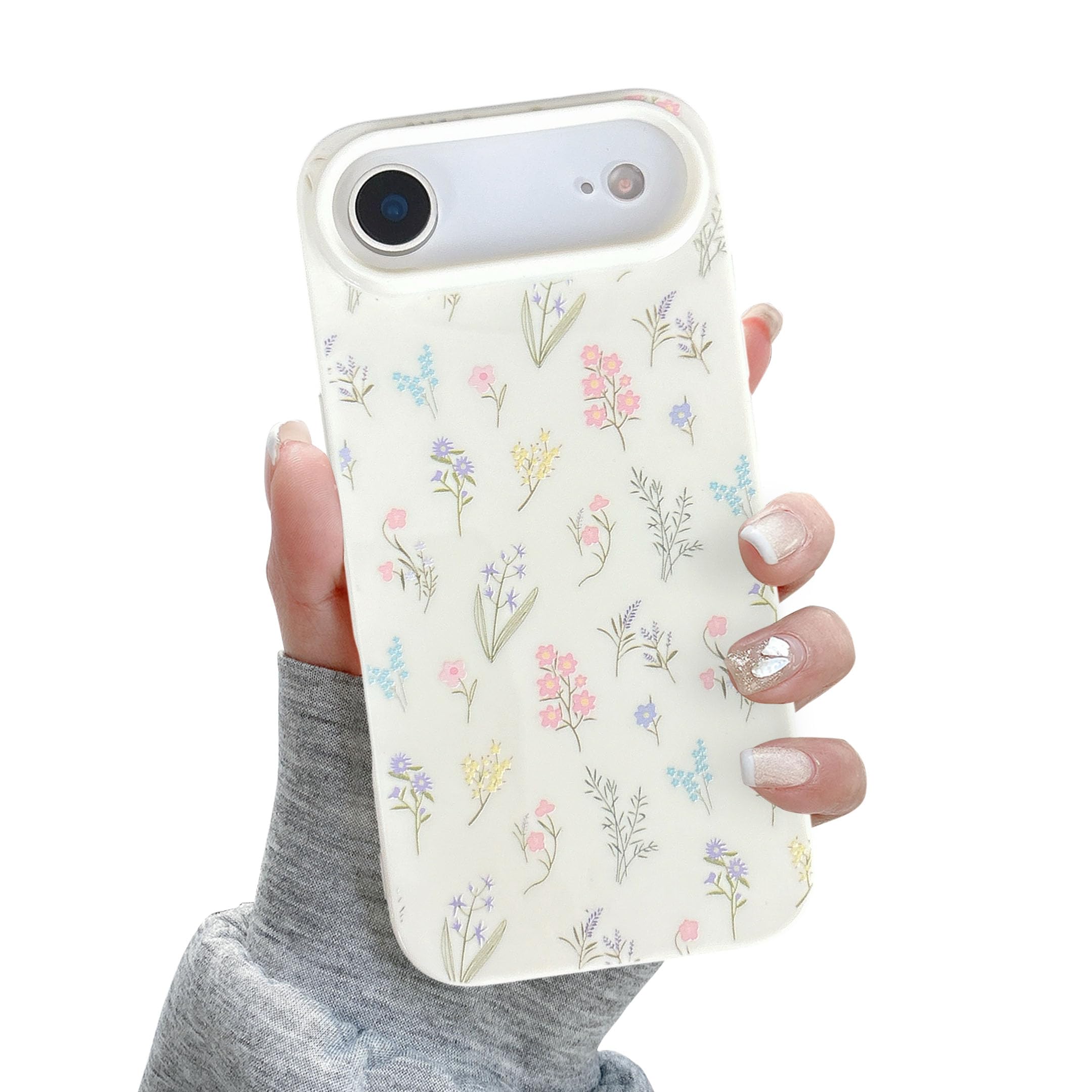 Etui pour motif floral mignon iPhone Air cadeau idéal