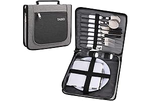 2 Person TABID Picnic Cutlery Set: Camping Essentials for Unforgettable Outdoor Dining