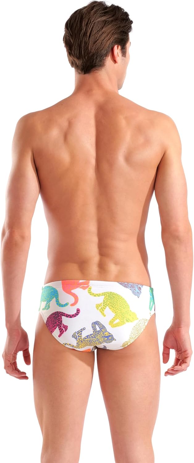 ARENA Mens Performance Men's in The Wild Swim Brief Sports Swimwear Bathing Suit