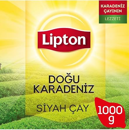 Lipton Eastern Black Sea Bergamot Flavored Bulk Tea 1000 gr x 3 Pieces