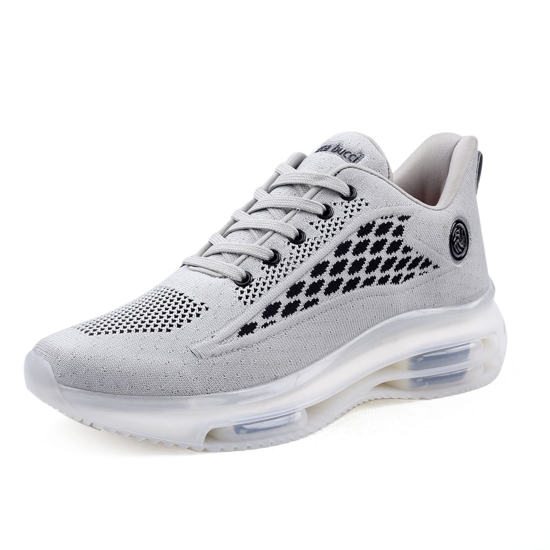 Bacca Bucci® Blaze Men Lifestyle Lace-up Sports Sneakers for Men for Outdoor Sports & Training | with Thick Triple Air Bounce Comfort Outsole - Off White, Size UK7 (B09WNB5DWV) Amazon Price History, Amazon Price Tracker