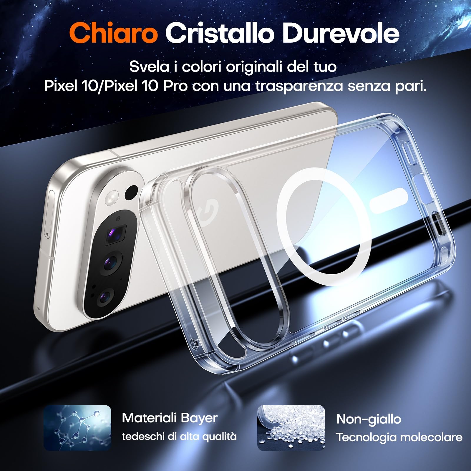 Fertuo Cover Con Portafoglio Per Google Pixel 6A – Mandala Oro Rosa, In Pelle Con Porta Carte E Supporto