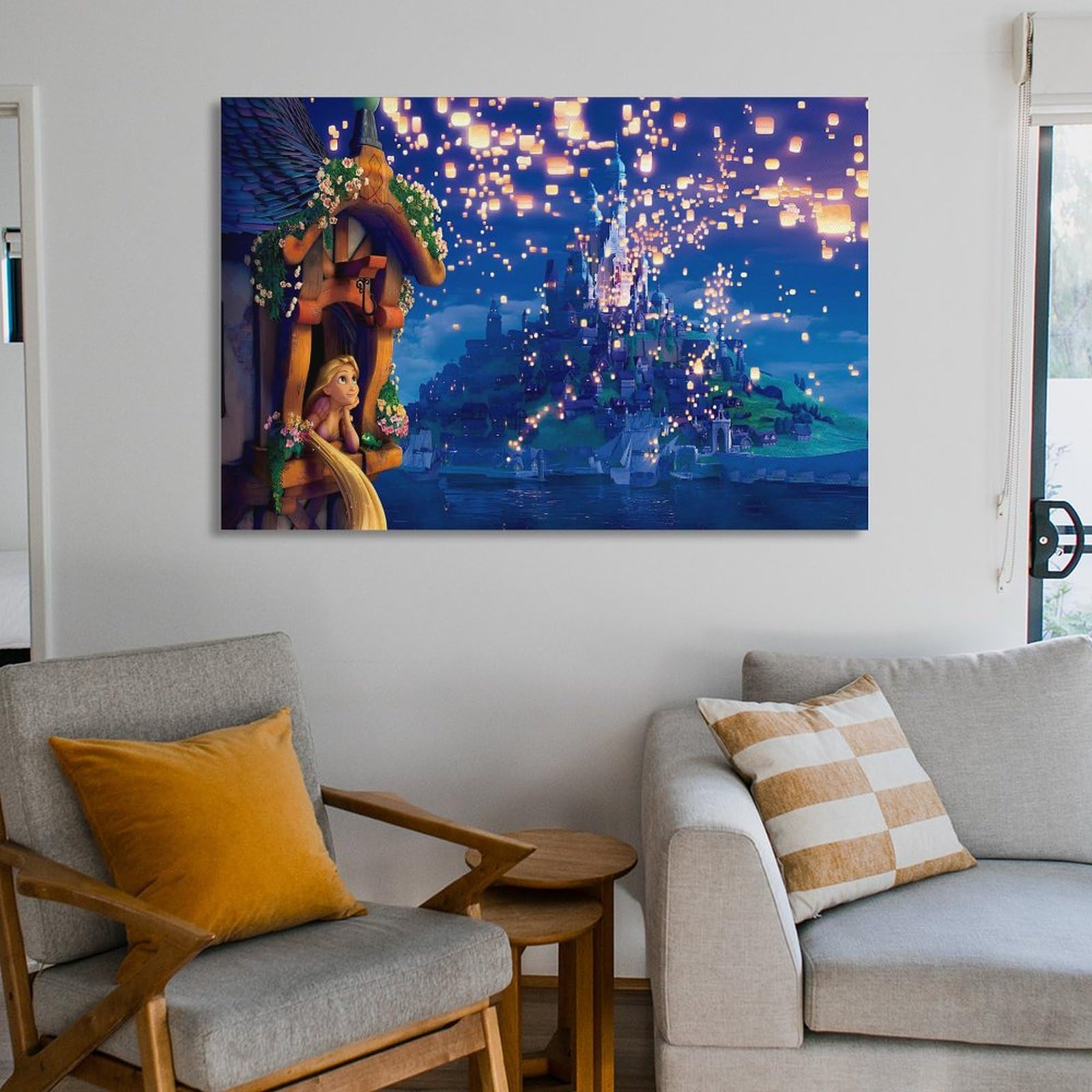 Amazon.co.jp: 映画ポスターディズニー 塔の上のラプンツェル Tangled