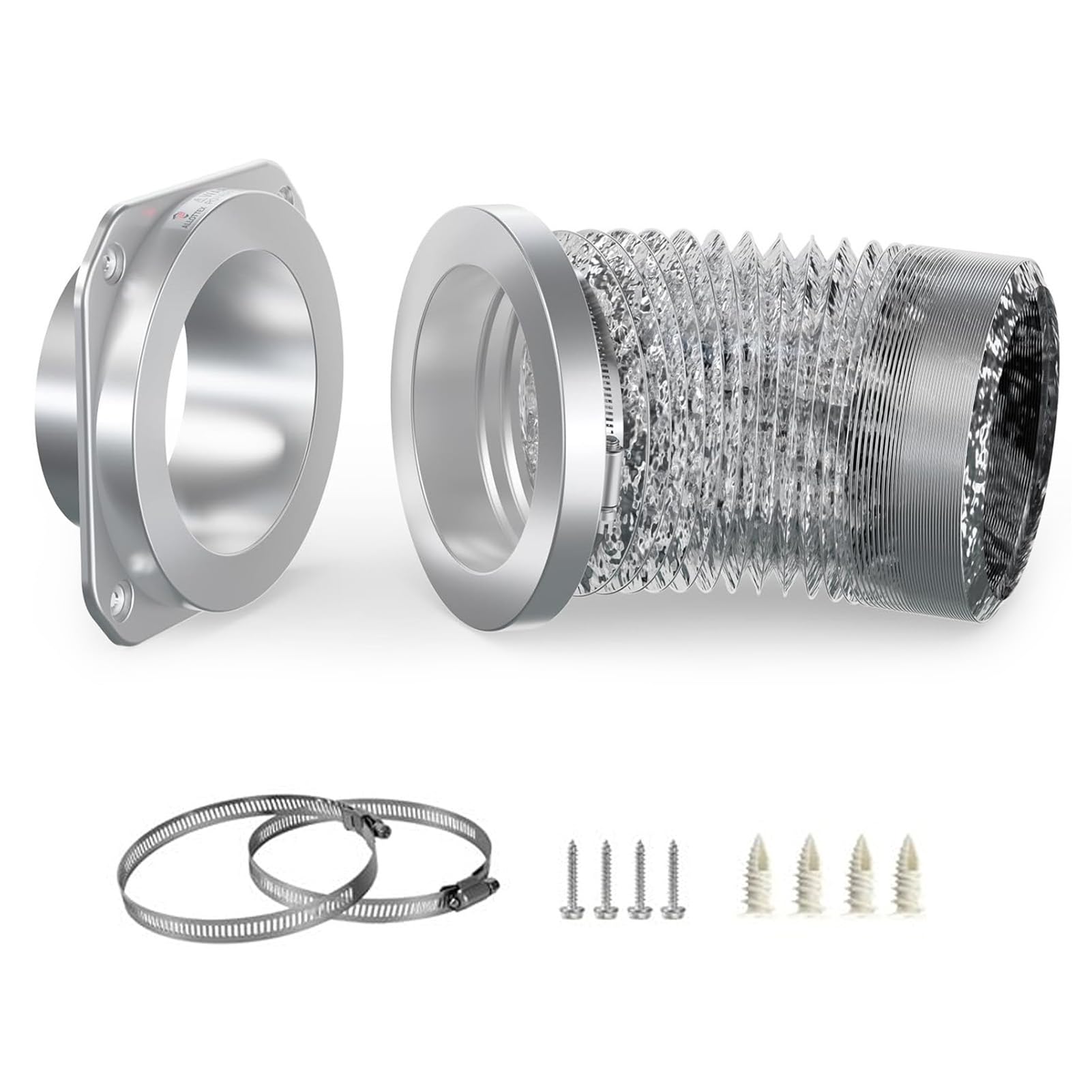 Karlak Kit Conector Rápido de Ventilación de Secadora con Imanes Gran