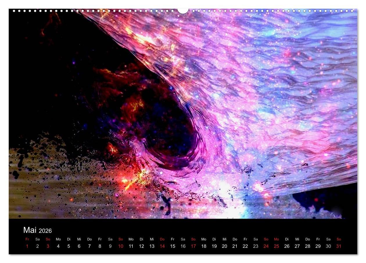MEDIA-ART Der Kunstkalender (hochwertiger Premium Wandkalender 2026 DIN A2 quer), Kunstdruck in Hochglanz: Die schönsten Collagen von BERNADO-ART (CALVENDO Kunst)