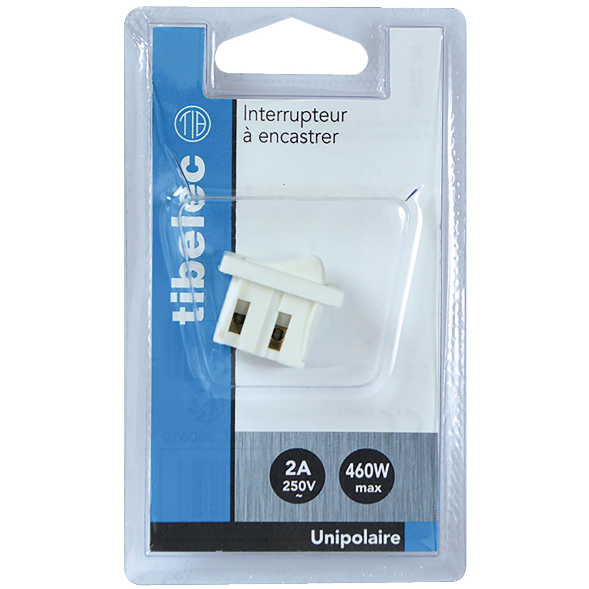 LI-SC5SHN0212436 Interrupteur Ou Va Et Vient 2300 W, 250 V, Blanc[1029