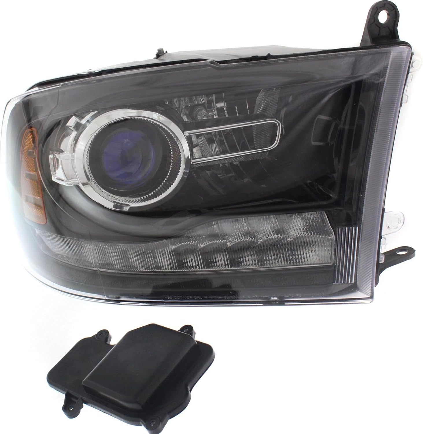 Headlights Set HID/Xenon For 2016-2022 Ram 3500 1500 2500