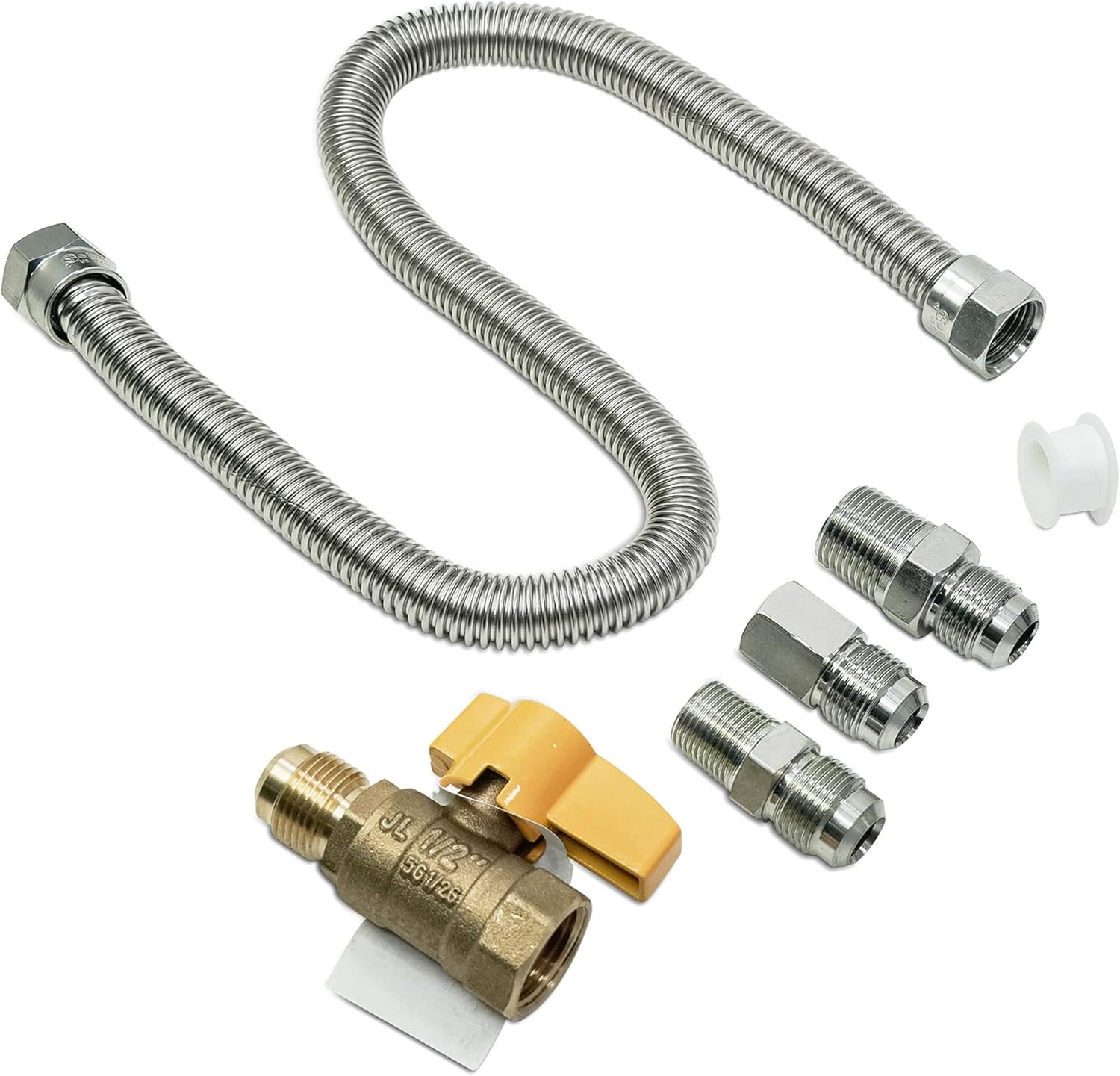 EvertechPRO 1212MMKIT 22” Flexible Natural Gas Hose Kit