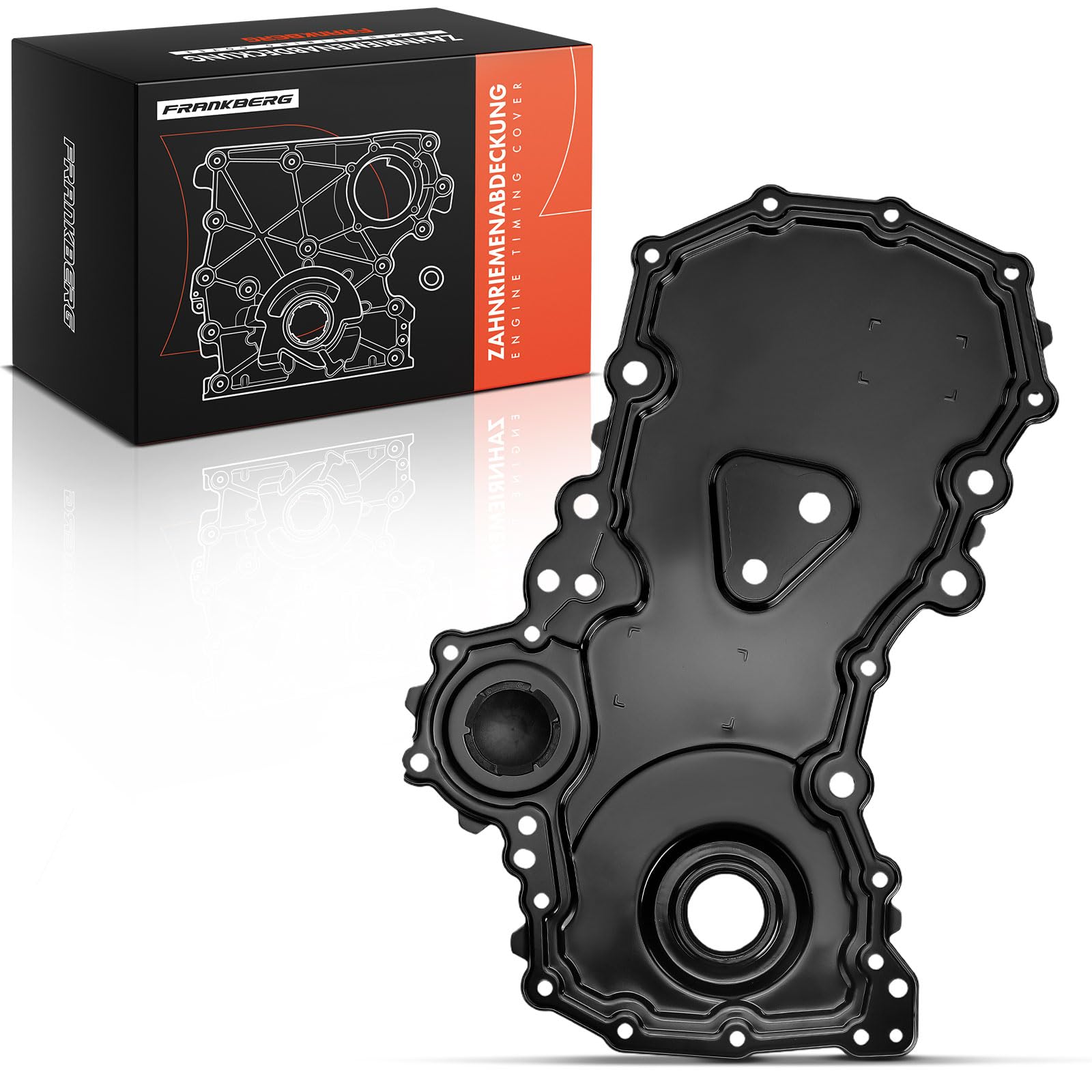 Frankberg Coperchio della cinghia di distribuzione diesel 2005433 | Compatibile con: Autobus Transit V363 FAD FBD, Autobus Transit Custom V362 F3, Transit V363 Box FCD FDD