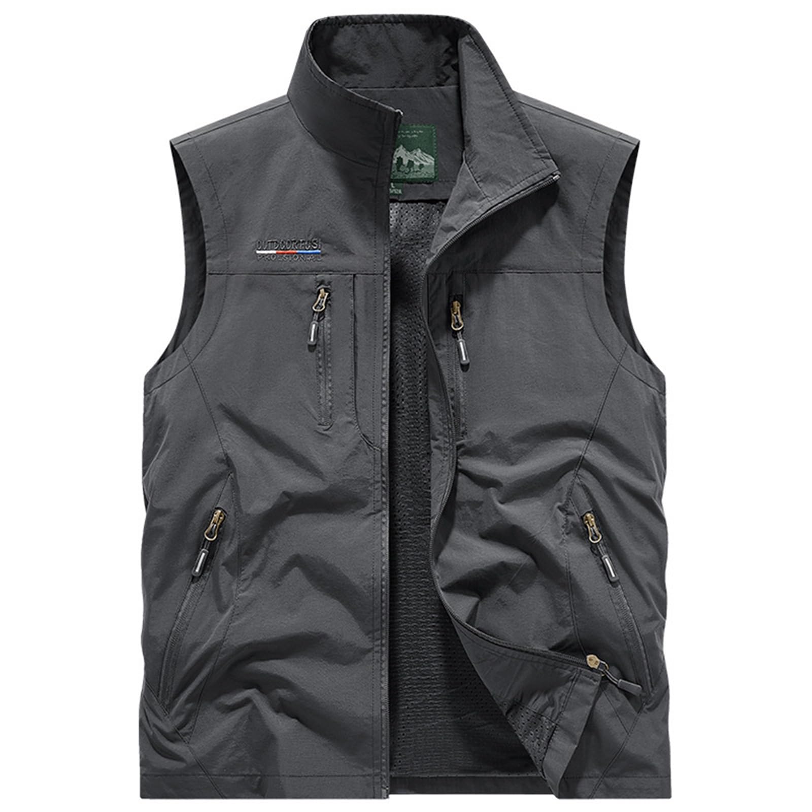 Chaleco de pesca Chalecos De Pesca Finos Malla for Hombre Chaleco