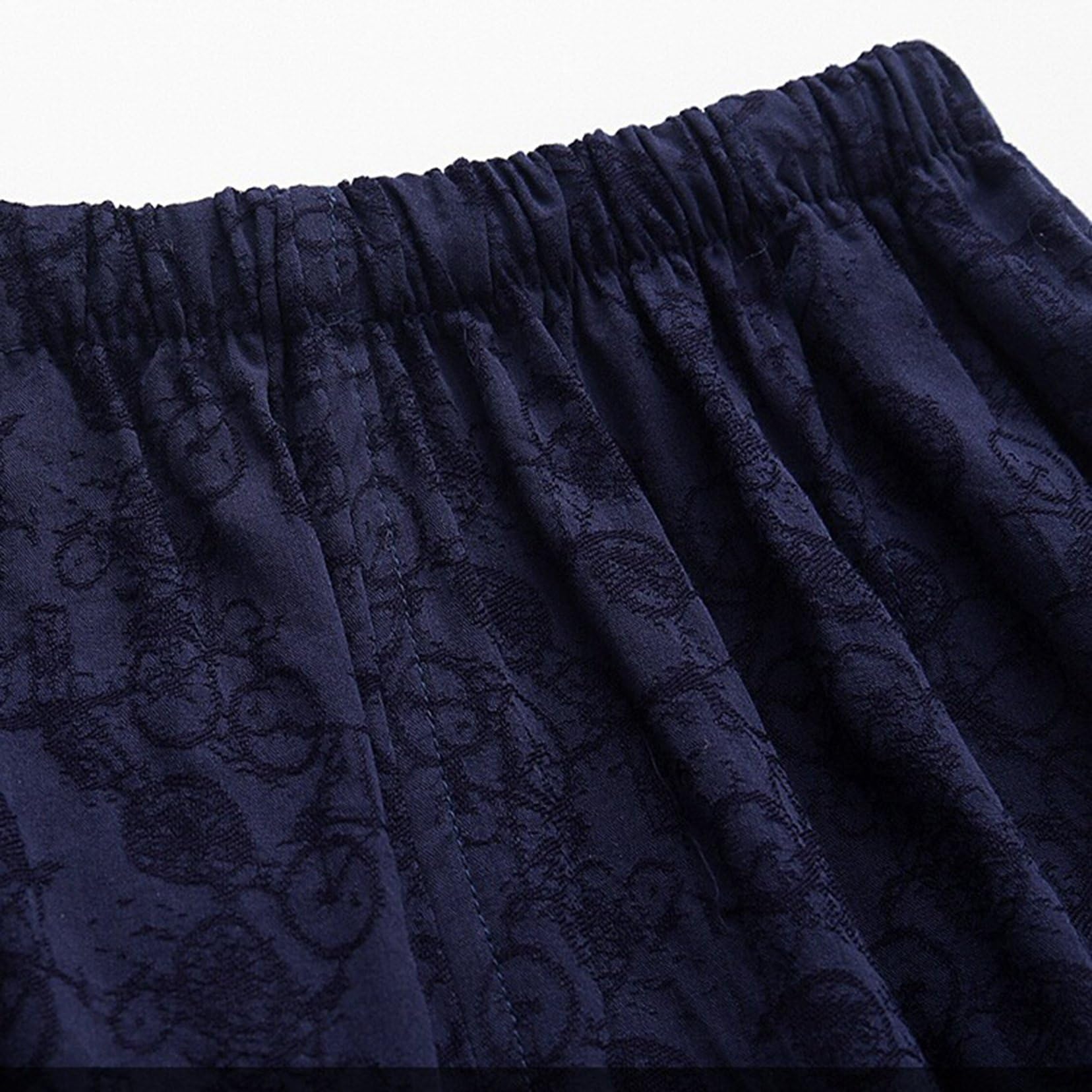 Pantaloni tradizionali cinesi Tai Chi per uomini, pantaloni casual da arti marziali e Kung Fu, pantaloni larghi in cotone e lino a gamba dritta
