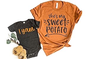 She's My Sweet Potato I Yam Set Thanksgiving Mommy and Me Shirts...